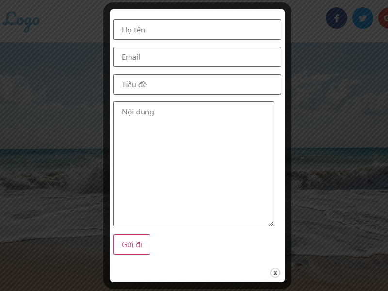 Hướng dẫn cách tạo cửa sổ Popup form liên hệ Website WordPress mới nhất